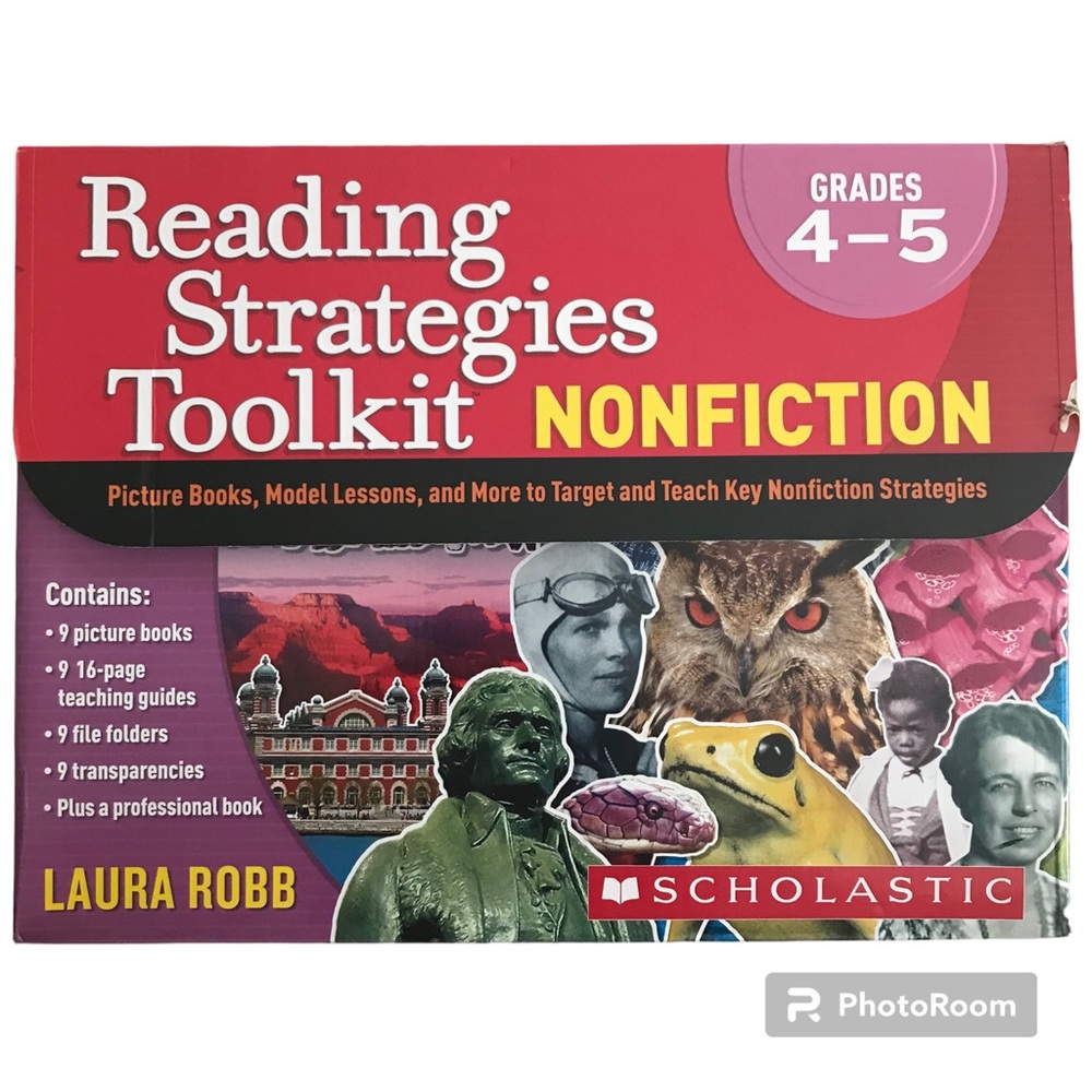 Scholastic Reading Strategies Toolkit - Nonfiction - Grades 4-5 - NWOT